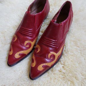 Nine West Western Style Ankle Boot